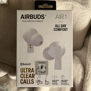 AirBuds True Wireless Earbuds - White NIB